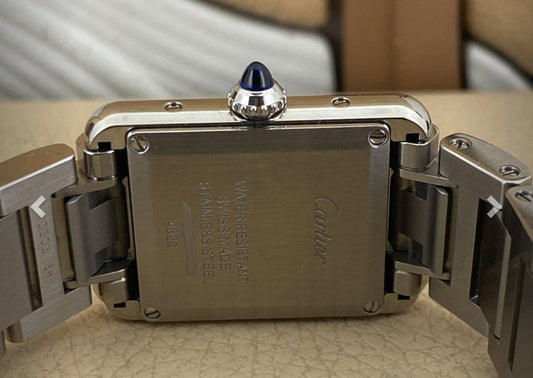 CARTIER TANK MUST ACCIAIO